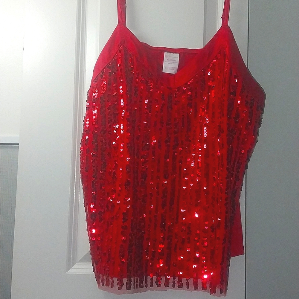 Flirty skinny strap top